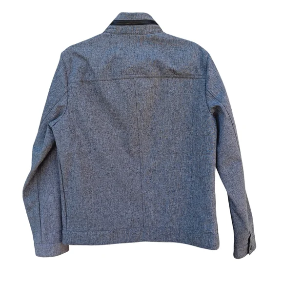 Levi's Strauss & Company, Grey Zip Snap Trucker Utility Jacket, Men Size Small - Picture 10 of 16